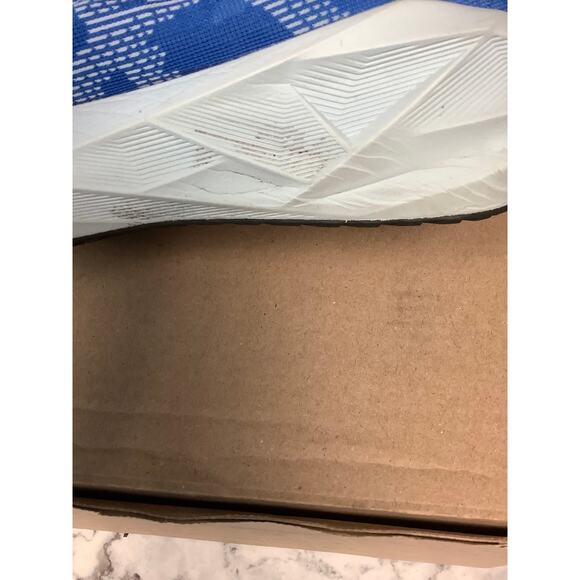 ASICS Mens 12 Illusion Blue/Light Blue Novablast 5 Running Shoes Athletic LE2-9 - Picture 7 of 9